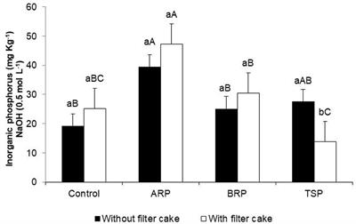 Phosphorus Dynamics in Sugarcane Fertilized With Filter Cake and Mineral Phosphate Sources